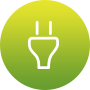 Commercial Electricity Electrical Plug symbol