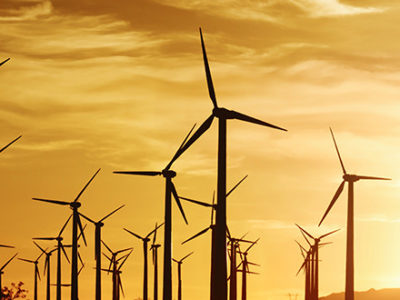 Wind Energy Farm Provides helping decrease greenhouse gases