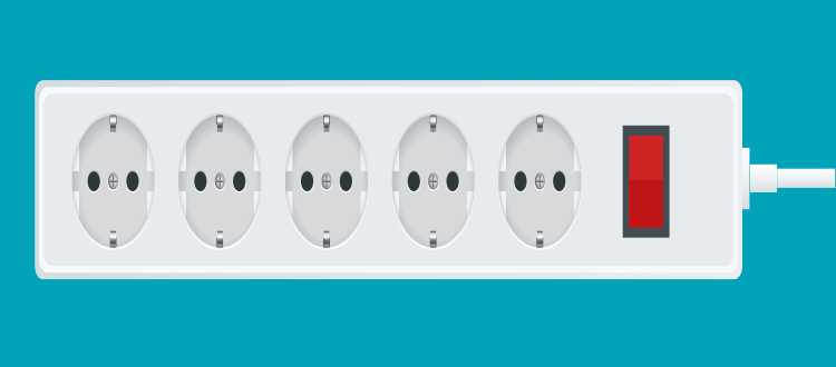 Illustration-of-power-outlet-strip