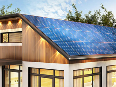 Newly-installed-solar-panels-on-home